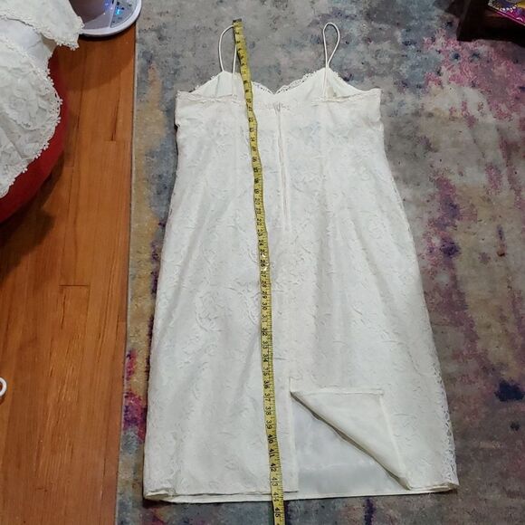 Vintage NWT Barbara Chodos for Michael Marcella 2 Piece Dress & Jacket in Cream - Picture 7 of 15